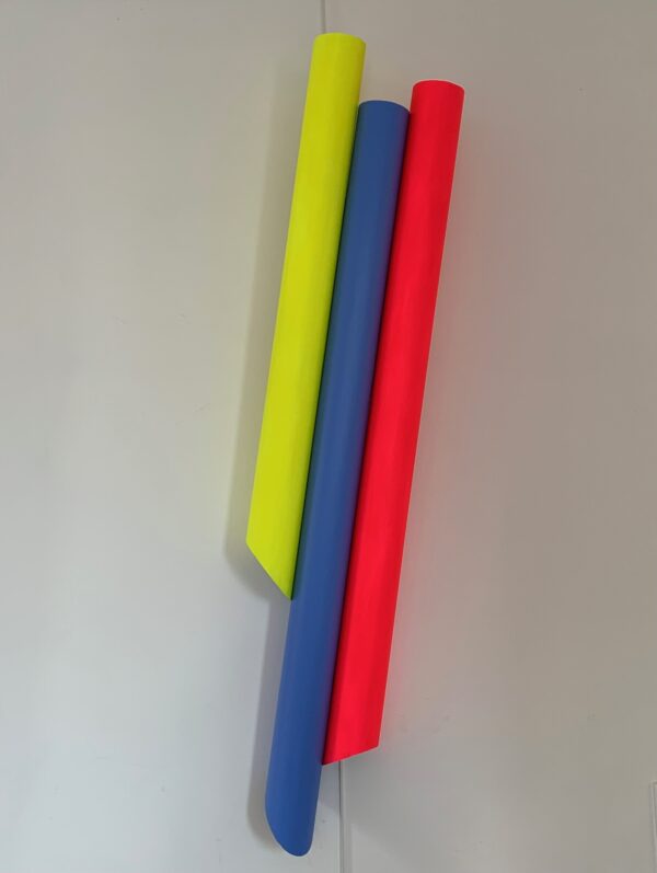 Rythme 42. PVC - Acrylique 124x25x8cm