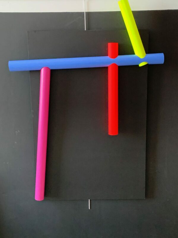 Rythme 48. PVC-Acrylique 140x101x6cm