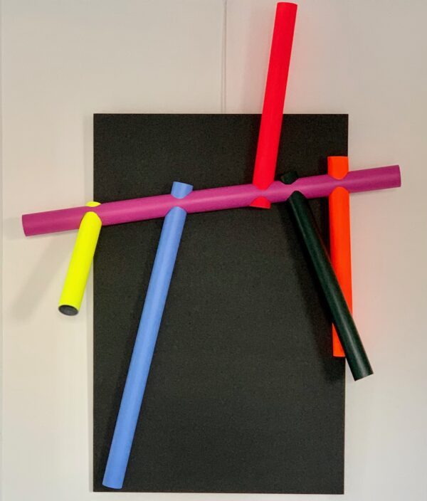 Rythme 41. PVC -Acrylique 153x115x28cm