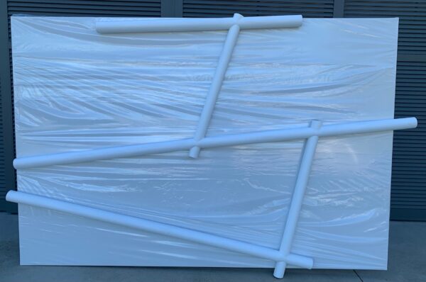 Rythme 50. PVC-Acrylique 166x260x8cm
